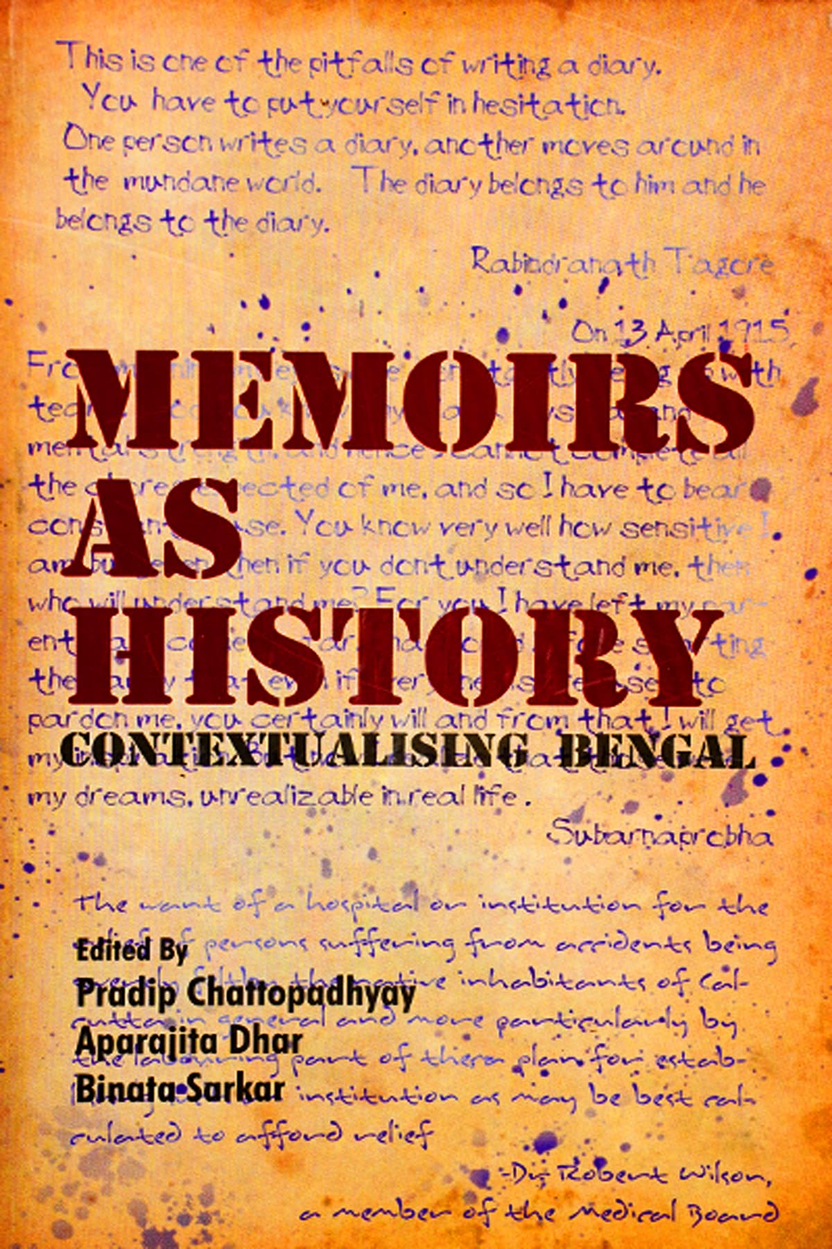 MEMOIRS AS HISTORY