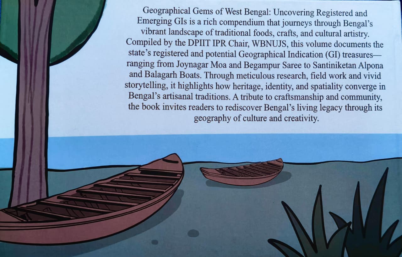 GEOGRAPHICAL GEMS OF WEST BENGAL - Back Cover