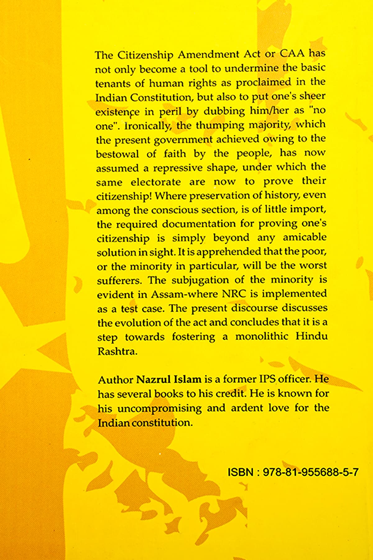 CAA - Back Cover