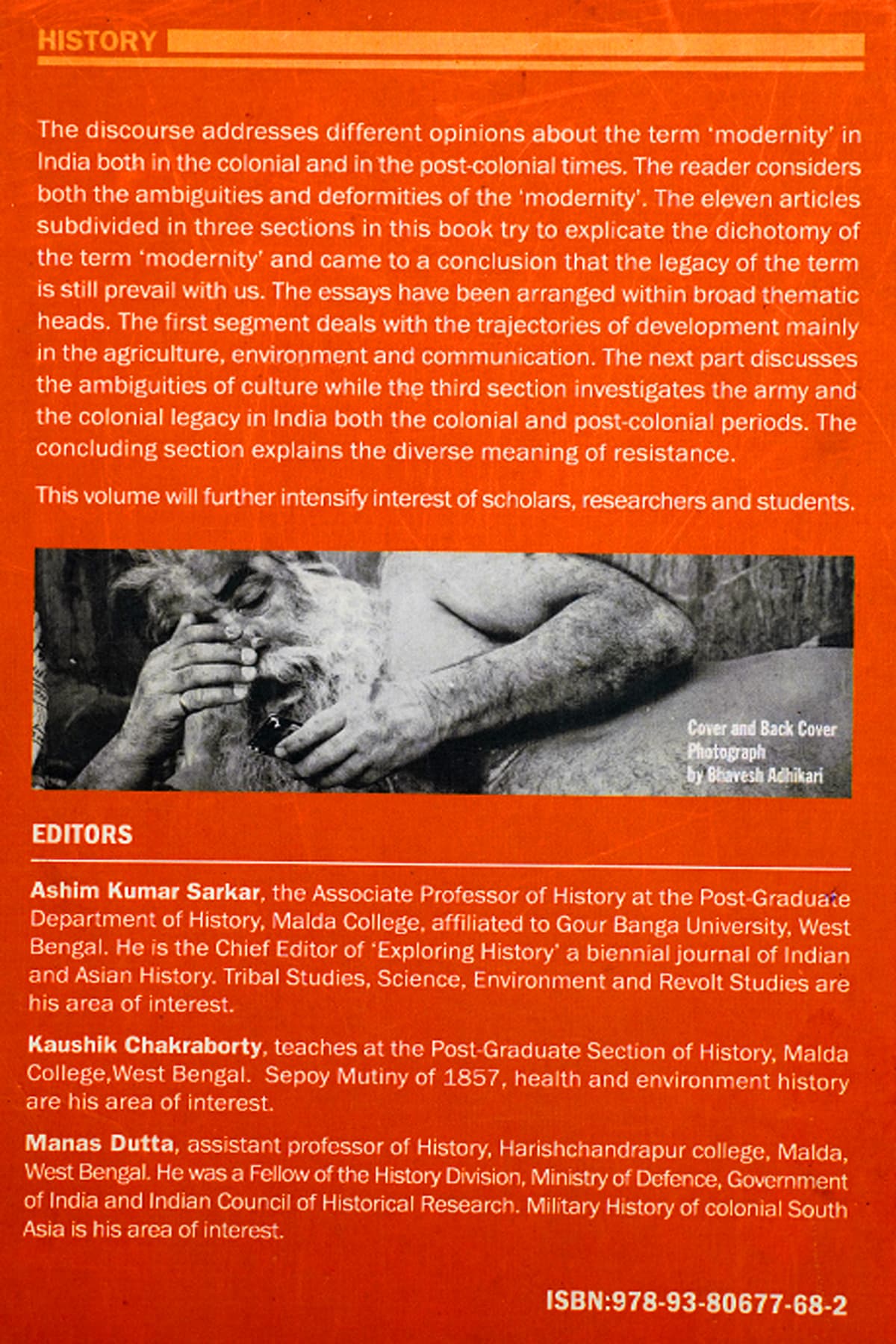MODERNITY OF INDIA - Back Cover